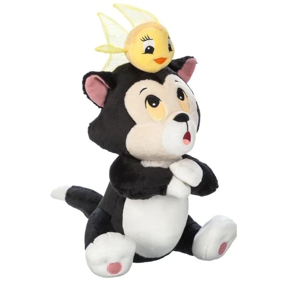 Disney Figaro and Cleo Plush – Pinocchio 85th‎ Anniversary – Medium 14''